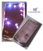 Lindo! Celular Feminino Butterfly! Capa com Led Luminoso
